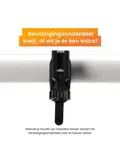Bevestigingsonderdeel voor Leiden