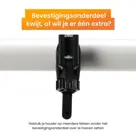 Bevestigingsonderdeel voor Leiden