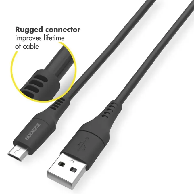 Accezz Micro-USB naar USB kabel 1 meter
