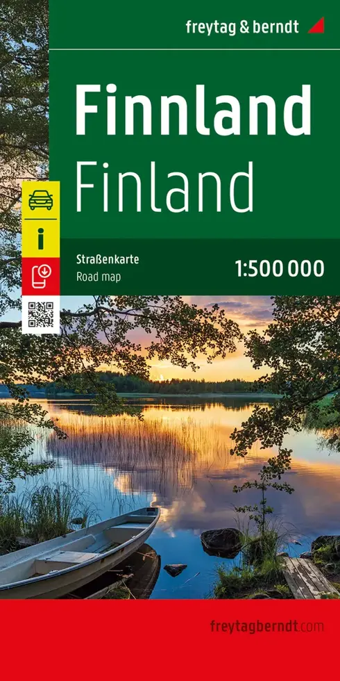 Wegenkaart Finland