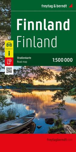 Wegenkaart Finland