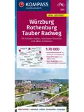 Fietskaart FK 3372 Würzburg