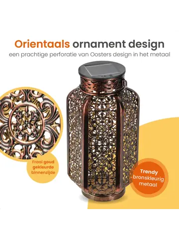 Solar Tafellamp Spark – 2 Stuks - LED