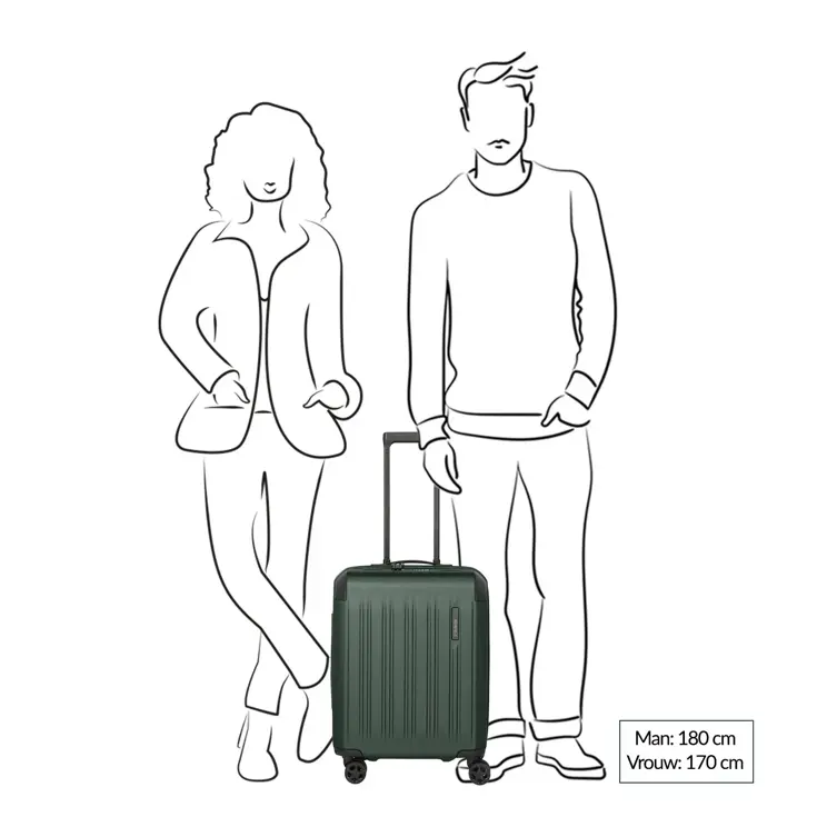 Dynamiic 4 Wheel Cabin Trolley  | 43 L