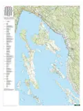 Wegenkaart Cres - LoSinj - Krk - Rab