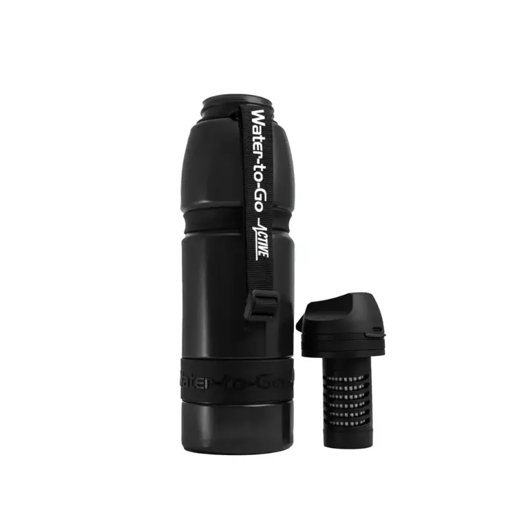 Waterfilter - Eco-Active 1 Liter - Zwart