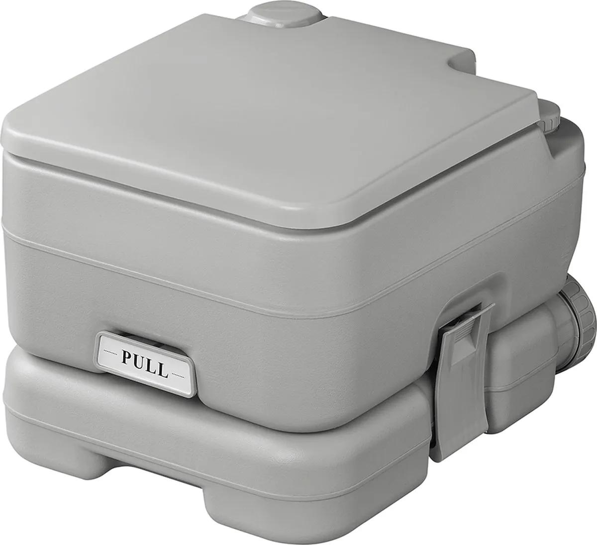 Proplus  Draagbaar Toilet  tank 10 L  Grijs   XXL