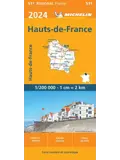 Michelin Wegenkaart 511 Hauts-de-France 2024