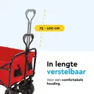 Bolderkar - Opvouwbaar -  80 KG