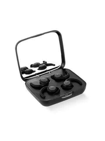 Reis/Slaap oordoppen - 2 Paar (M&L) - Zwart