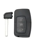 Smart key behuizing 3 knops geschikt voor Ford