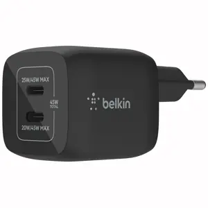Belkin  Adapter 2 poorts - USB-C - 45W