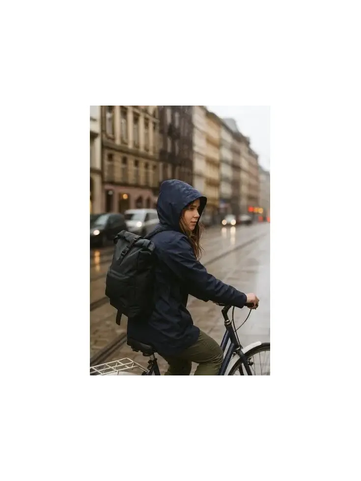 Fietsrugtas met bevestigingsclips 20 liter