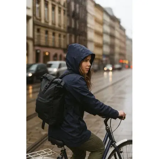 Fietsrugtas met bevestigingsclips 20 liter