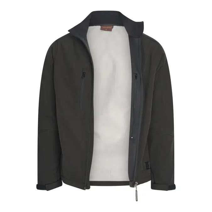 Heren Softshell Zip Jacket Cappuccino Italia