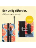 Handbagage Koffer met print - 55cm