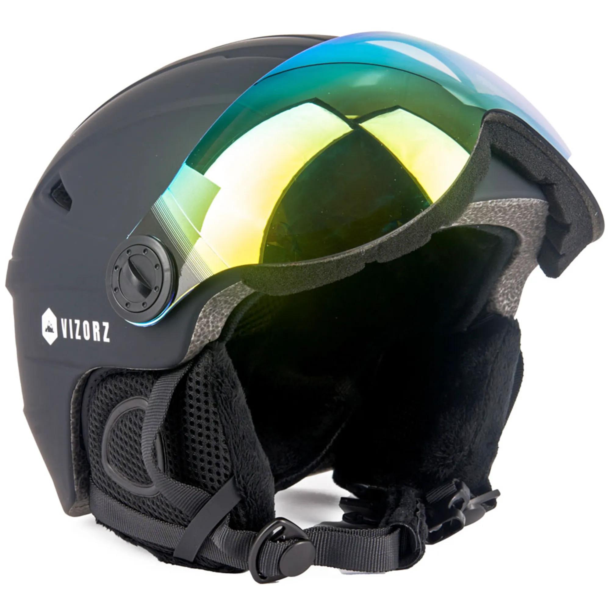 Vizorz  Skihelm  Inclusief 2 vizieren  Zwart main product image