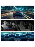 F17 3CH 4K Wifi GPS 64gb dashcam