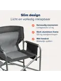 Campingstoel opvouwbaar - 120kg - vouwstoel