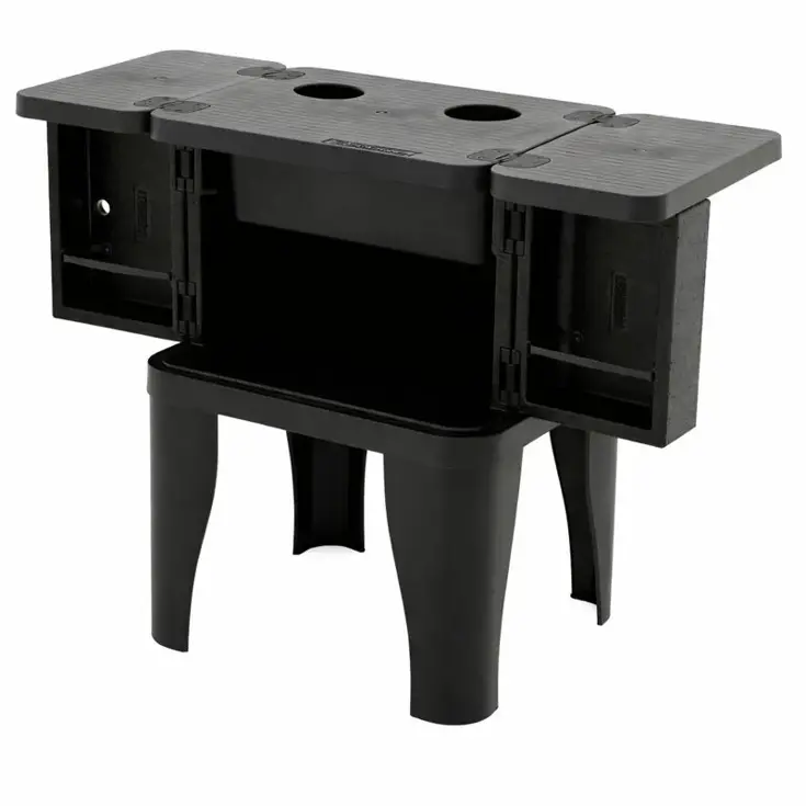 Uitklapbare buitenkeuken voor kamperen