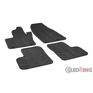 Fiat Panda 2014 - Rubbermatten - Gledring