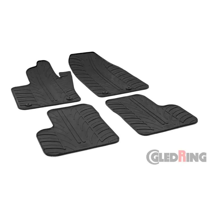 Fiat Panda 2014 - Rubbermatten - Gledring