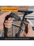 Fietsslot met cijferslot - 110 cm - Kettingslot