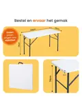 Inklapbare Tafel - Weerbestendig - 122x60x74cm