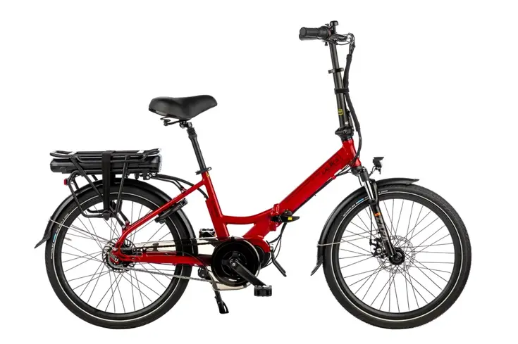 Lacros Scamper S600XL rood opvouwbare e-bike
