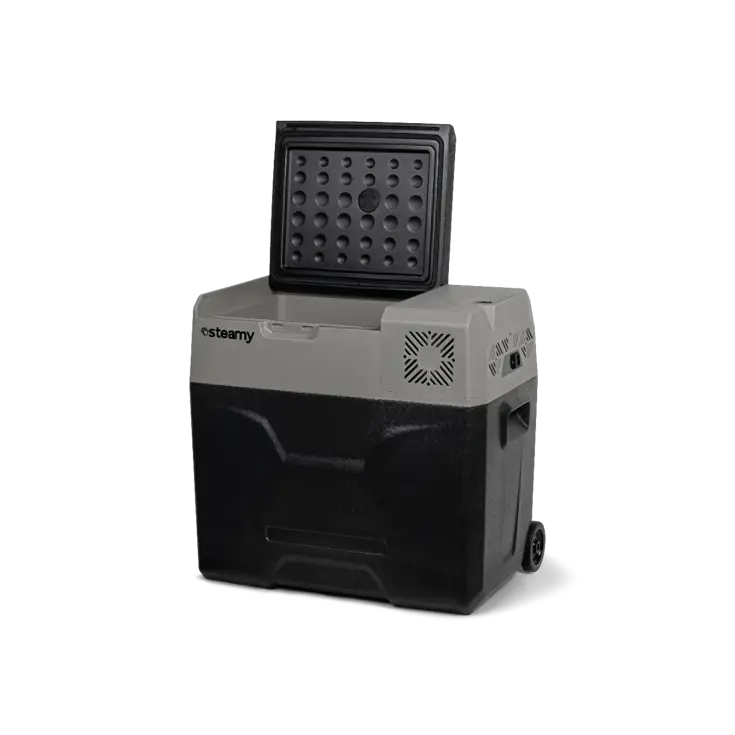 Steamy-E Elektrische Koelbox op wielen - 47L