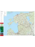 Wegenkaart Estland - Letland - Litouwen