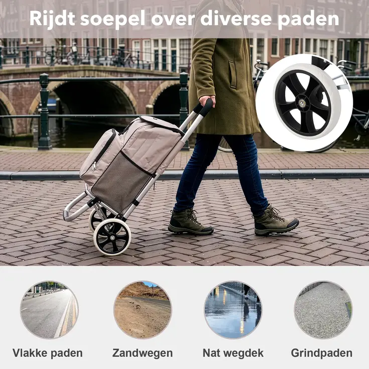 Boodschappentrolley 45L - Koelvak