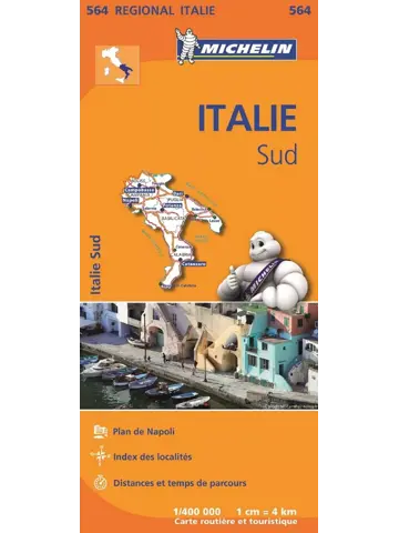 Michelin wegenkaart Regional 564 Italië – zuid