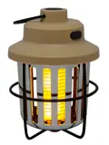 Retro Muggenlamp Oplaadbaar met Vlameffect