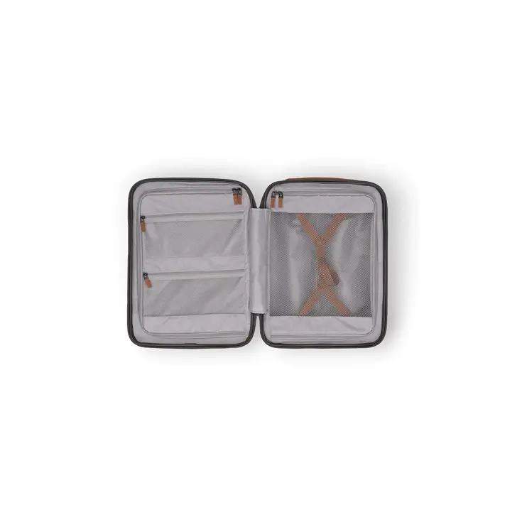 Zuna - Handbagagekoffer - Leren handvatten - 55cm