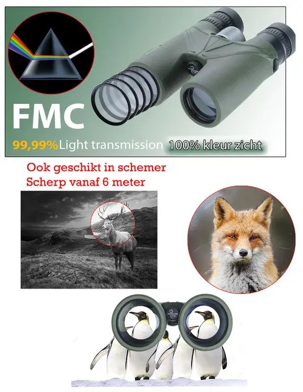 Verrekijker Zoom 10-20 x 50