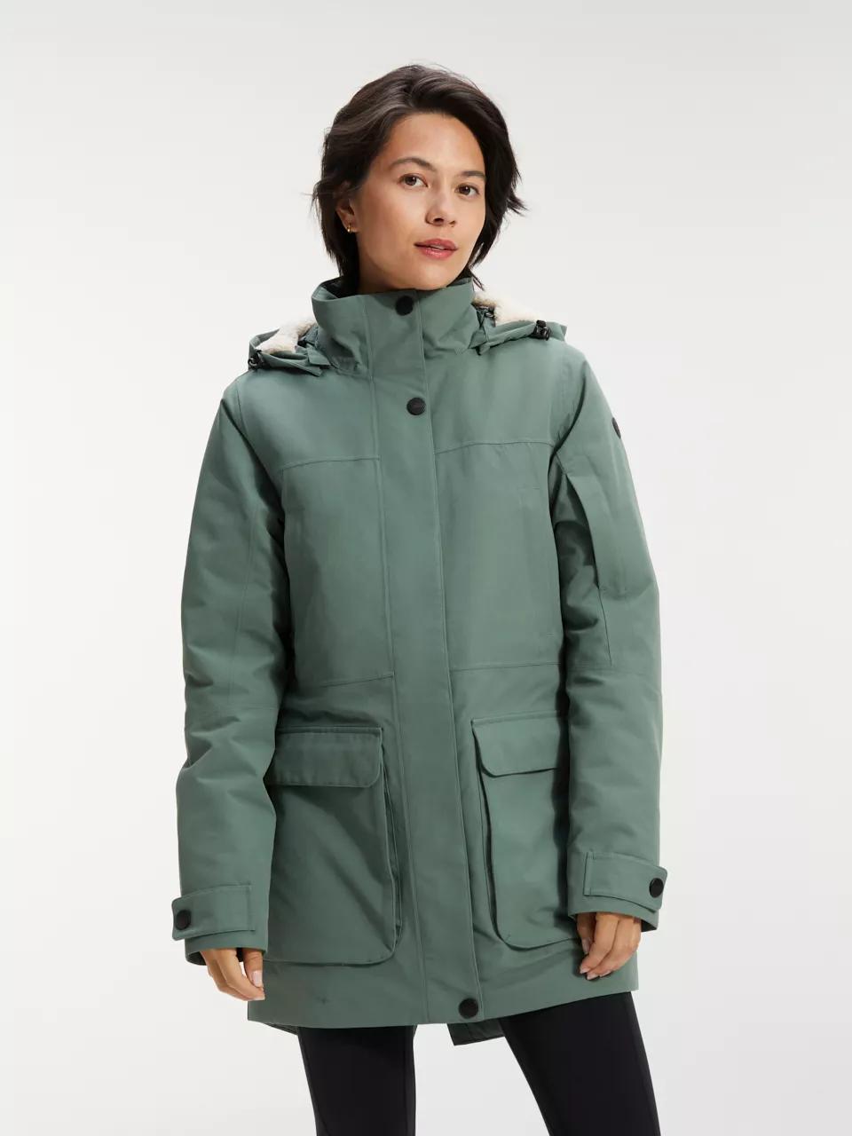 ANWB  Nesso  Parka dames  Human Nature  Groen   S main product image