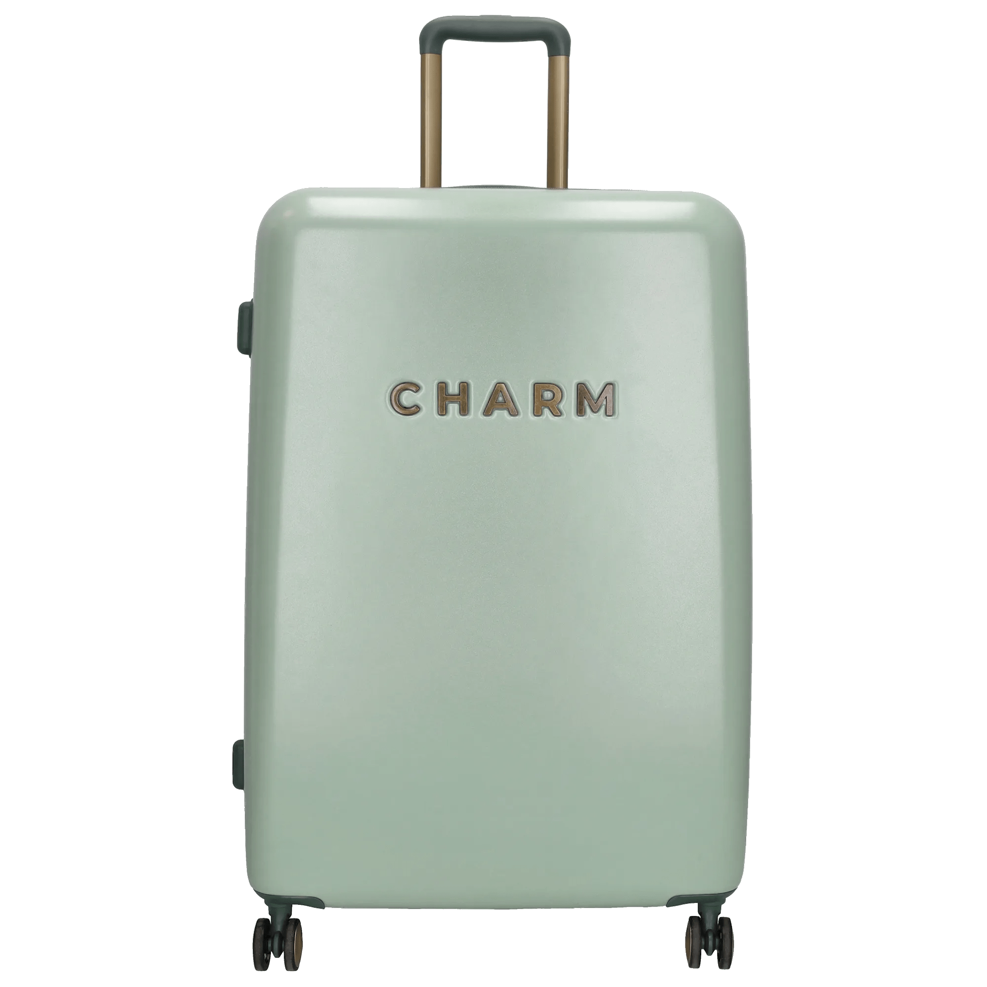 Charm London    Nice  Handbagagekoffer  Licht Groen