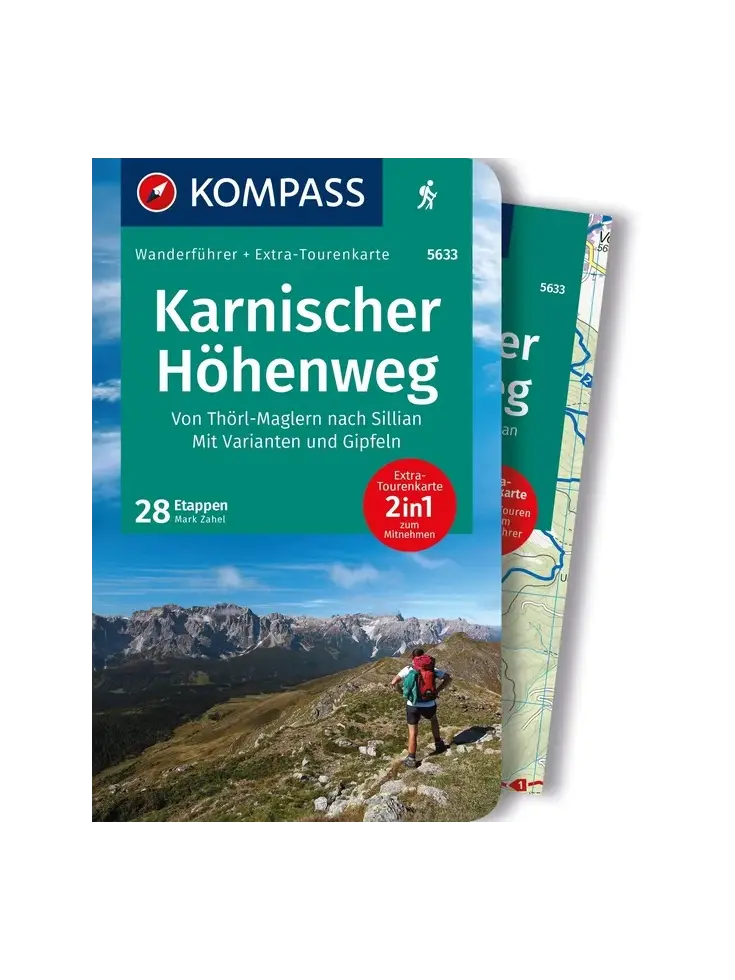 Wandelgids WF 5633 Karnischer Höhenweg