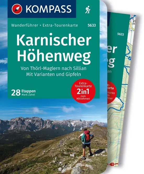 Wandelgids WF 5633 Karnischer Höhenweg