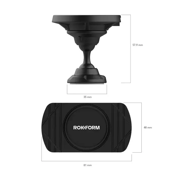 Rokform draadloze autolader dashboard plak