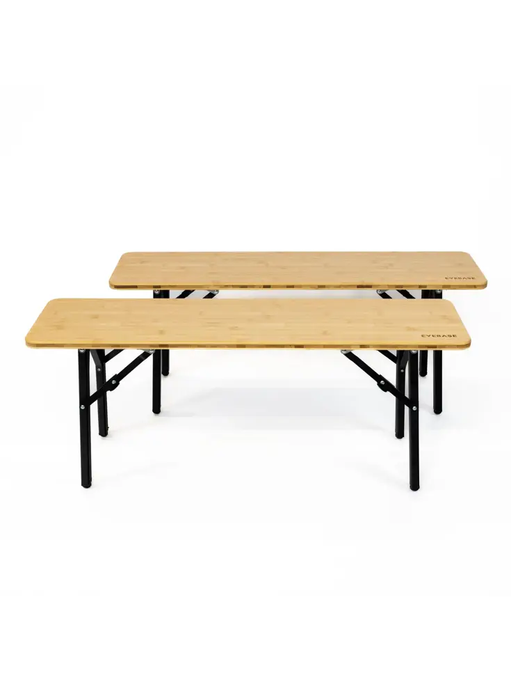 Flex Bamboe Kampeerbank 100 - 2 stuks - Tot 200 kg