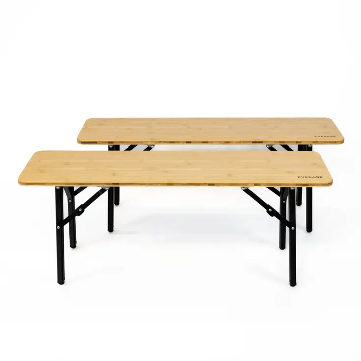 Flex Bamboe Kampeerbank 100 - 2 stuks