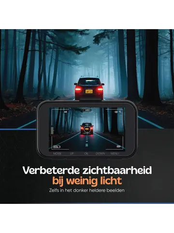 2CH Dashcam - WiFi GPS 4K 64GB - D1 Pro Dashcam