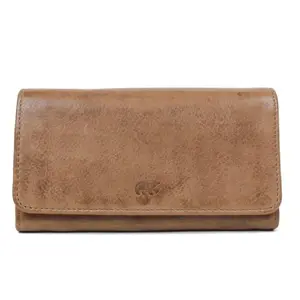 Noor - Leren portemonnee - Overslag - Dames