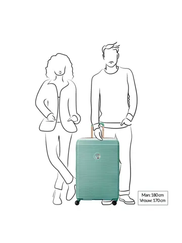 Freestyle 4 Wheel Trolley 76  | 104 L