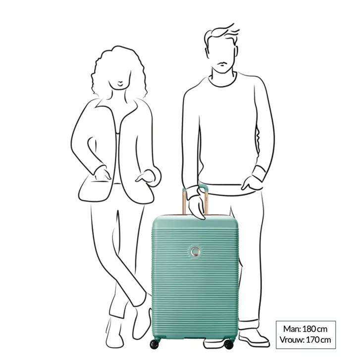 Freestyle 4 Wheel Trolley 76  | 104 L