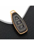 TPU Sleutelhoesje voor Ford goud K3