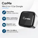Mini 2-in-1 Car Dongle V3 - CarPlay/Android Auto