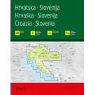 Wegenatlas Kroatië en Slovenië